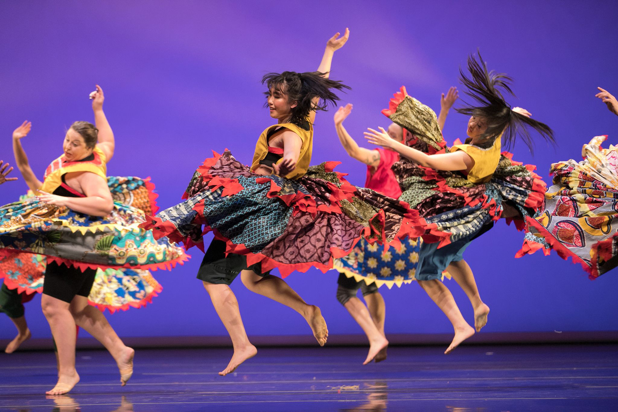 Students Performing Dance 