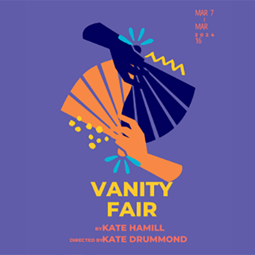 Artwork advertising Vanity Fair production